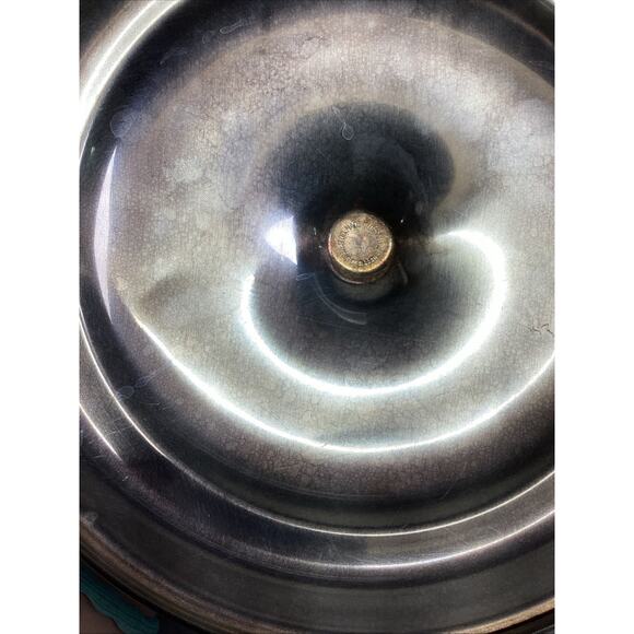 Sheffield Silver Co Pinecone Finial Serving Dish Replacement Lid 7.5"D - Picture 6 of 6